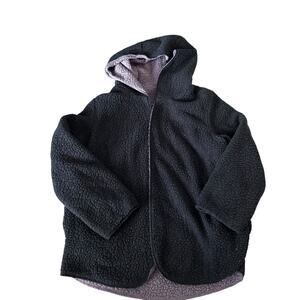 Waterproof Sherpa open cardigan sweater